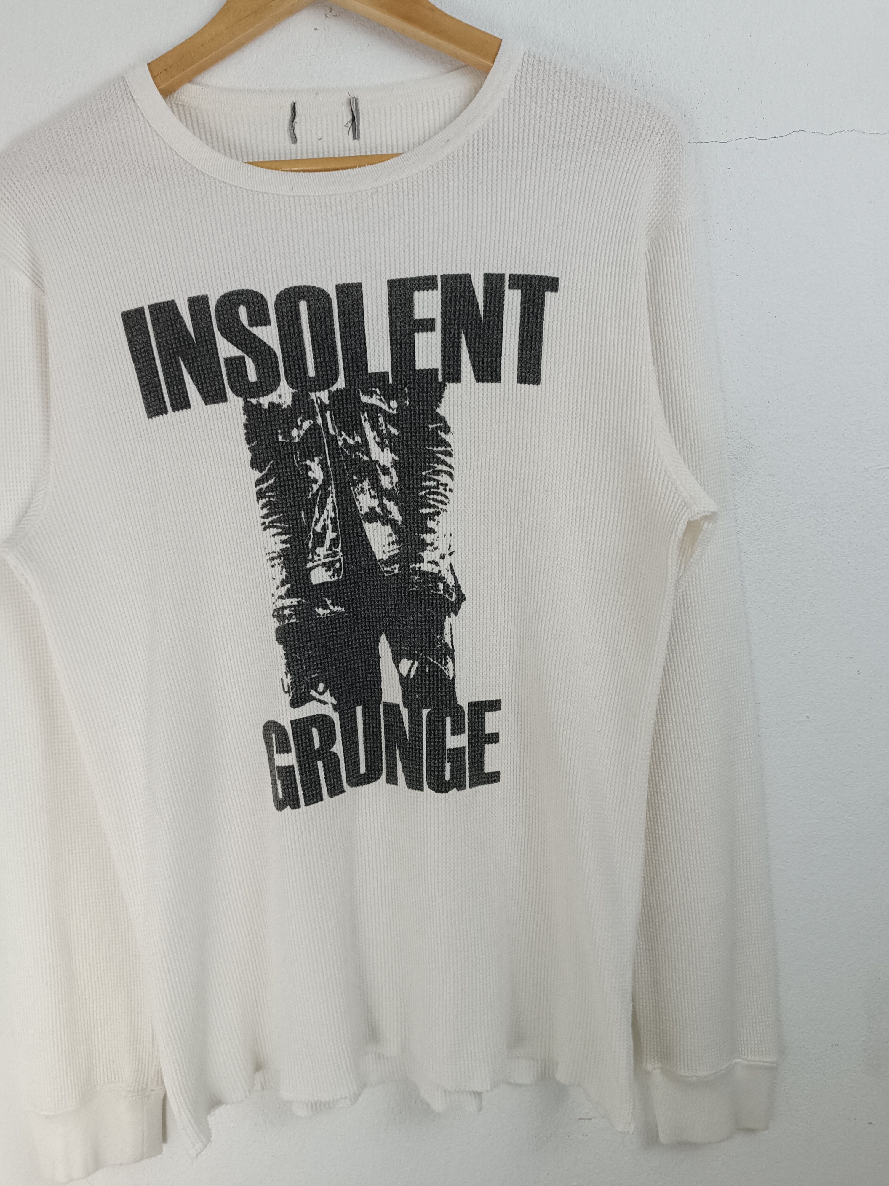 Vintage VINTAGE Y2K INSOLENT GRUNGE MESH STYLE GOTH PUNK GRUNGE Size US M / EU 48-50 / 2 - 6 Thumbnail