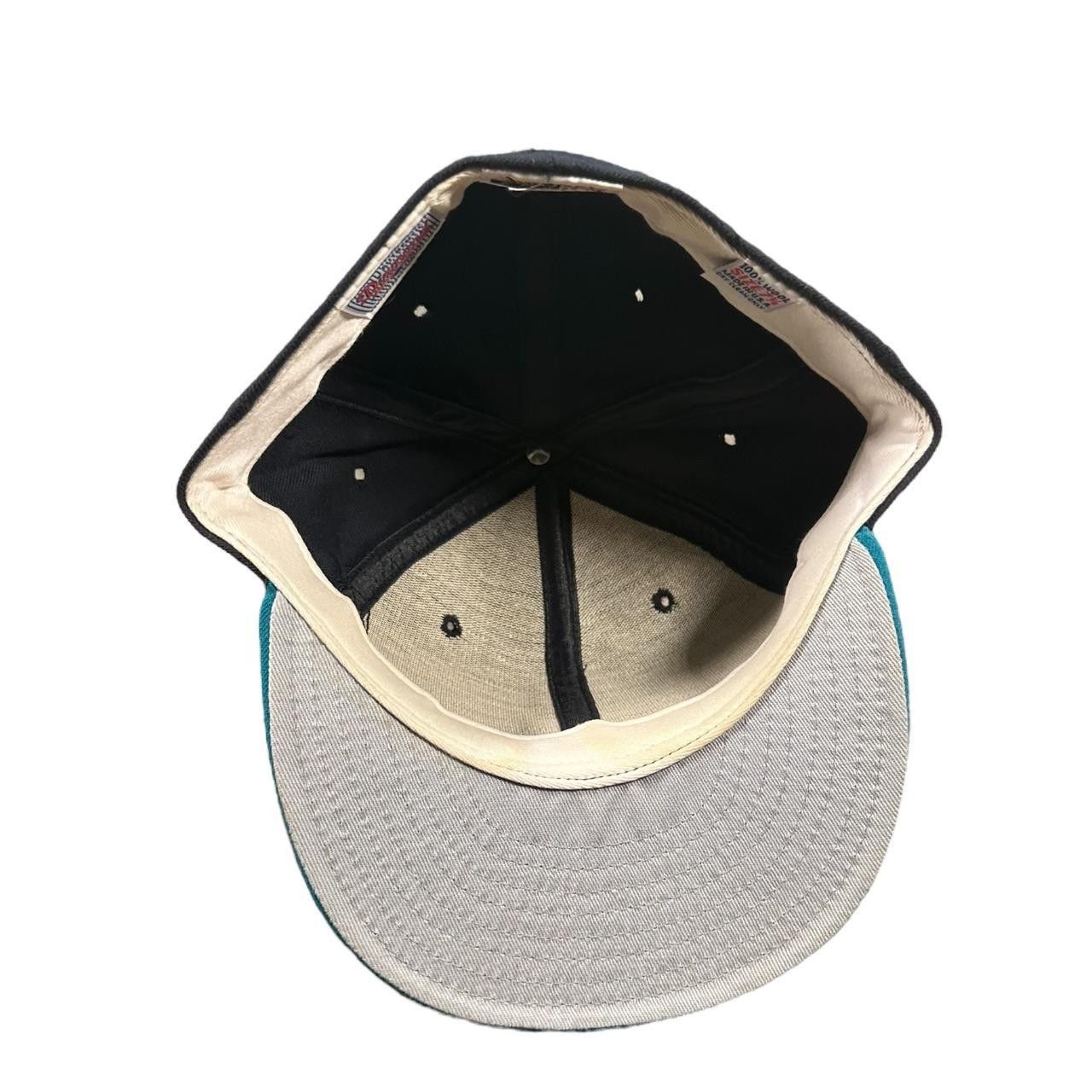 New Era Vintage 1990s New Era Seattle Mariners fitted hat 7 3/8 Size ONE SIZE - 5 Thumbnail