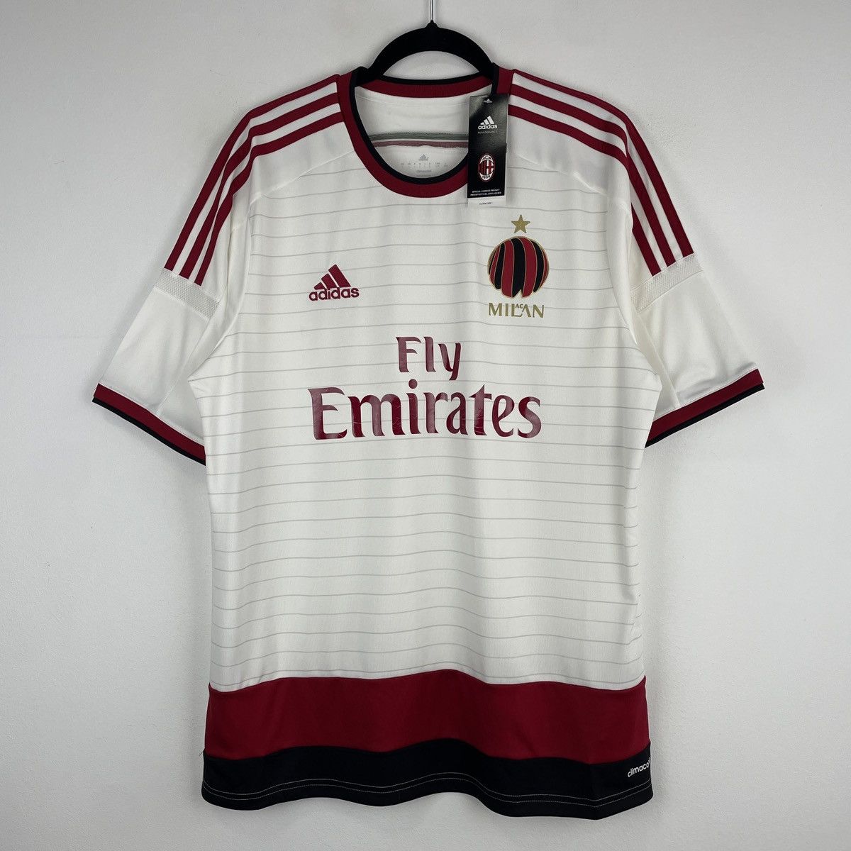 Adidas AC Milan Adidas Away Jersey Shirt Men 2014/2015 size L Size US L / EU 52-54 / 3 - 1 Thumbnail