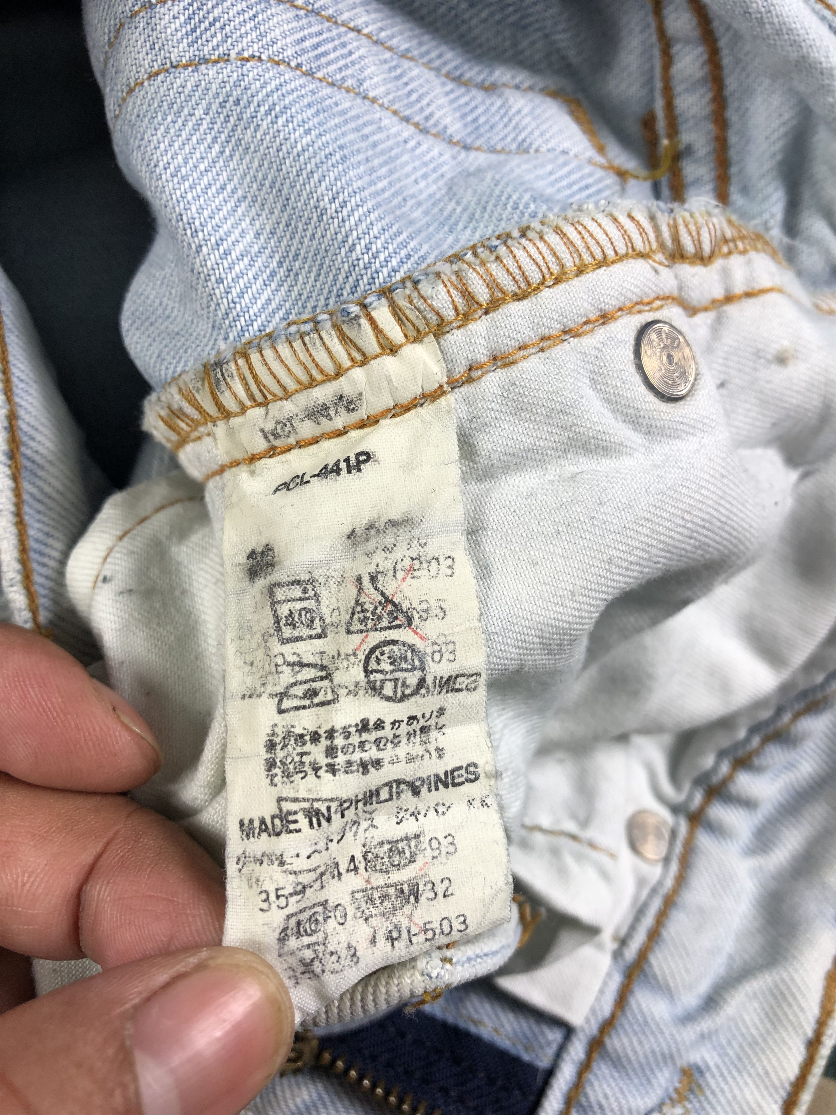Levi's Light Blue Levis Denim Jeans 29x30 Size US 29 - 4 Thumbnail