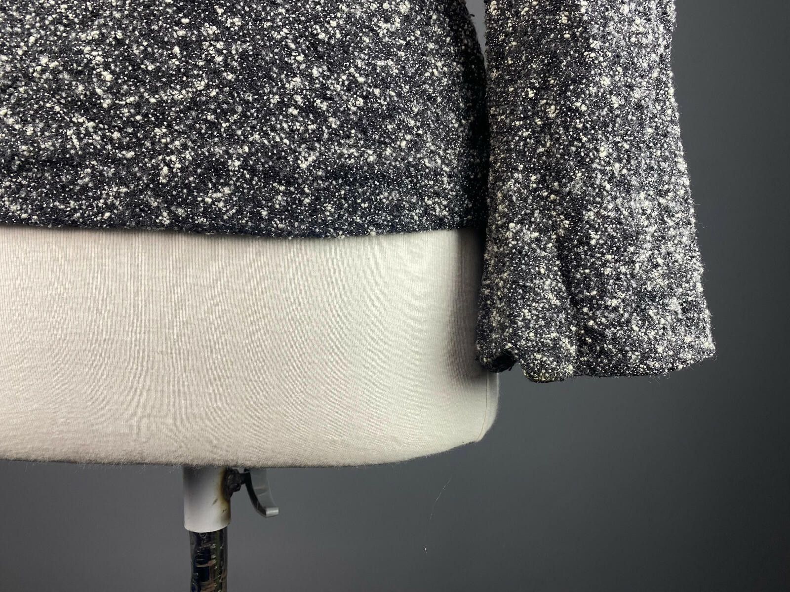 Designer Bitte Kai Rand Gray Wool Button Up Blazer Jacket Size 46 Size M / US 6-8 / IT 42-44 - 7 Thumbnail
