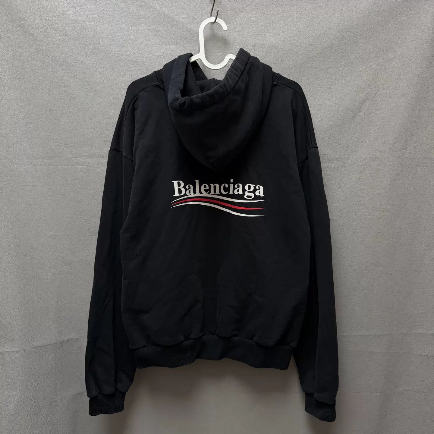 Balenciaga Balenciaga Coke Wave Logo Hoodie Black L 98 New Size US L / EU 52-54 / 3 - 2 Thumbnail