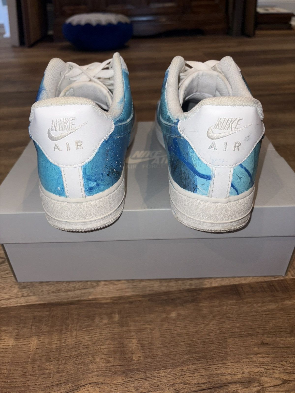 Nike Nike AF1 Customs Size US 11.5 / EU 44-45 - 4 Thumbnail