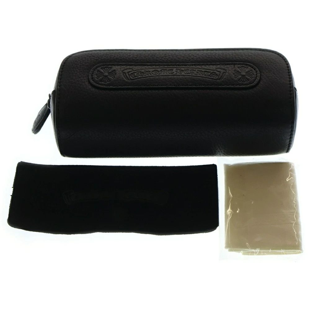 Chrome Hearts CHROME HEARTS DRAG PIPE2 Side Cross Sunglasses Black Size ONE SIZE - 6 Thumbnail