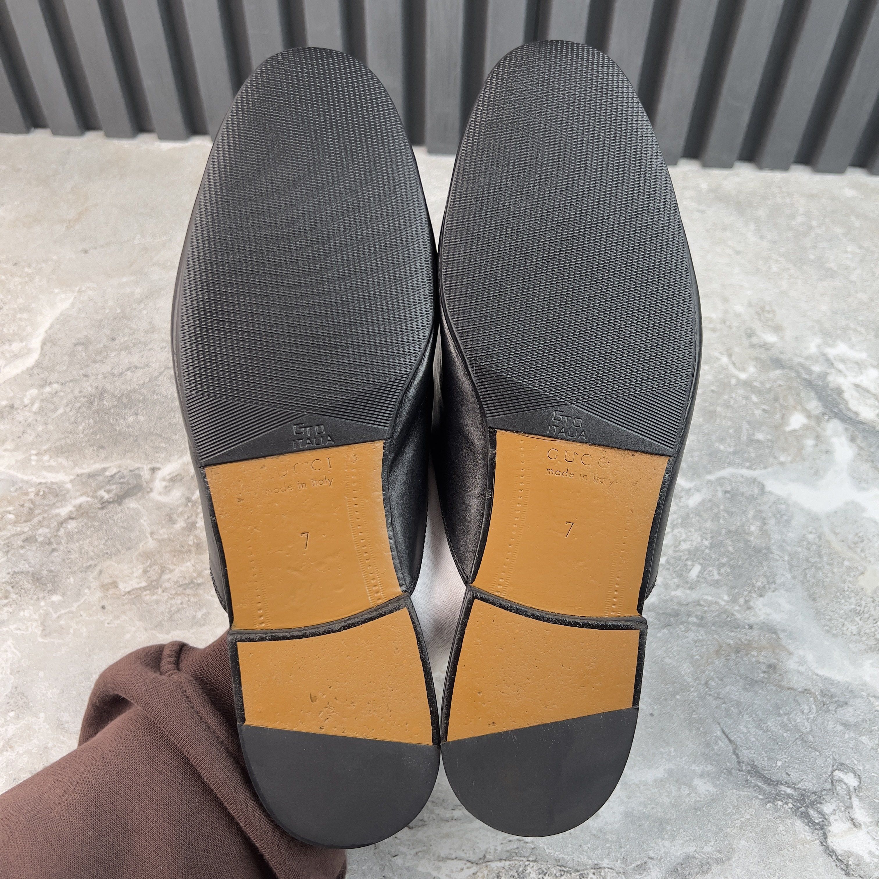 Gucci Princetown Horsebit Jordaan Mule Black Leather Size US 7.5 / EU 40-41 - 11 Thumbnail
