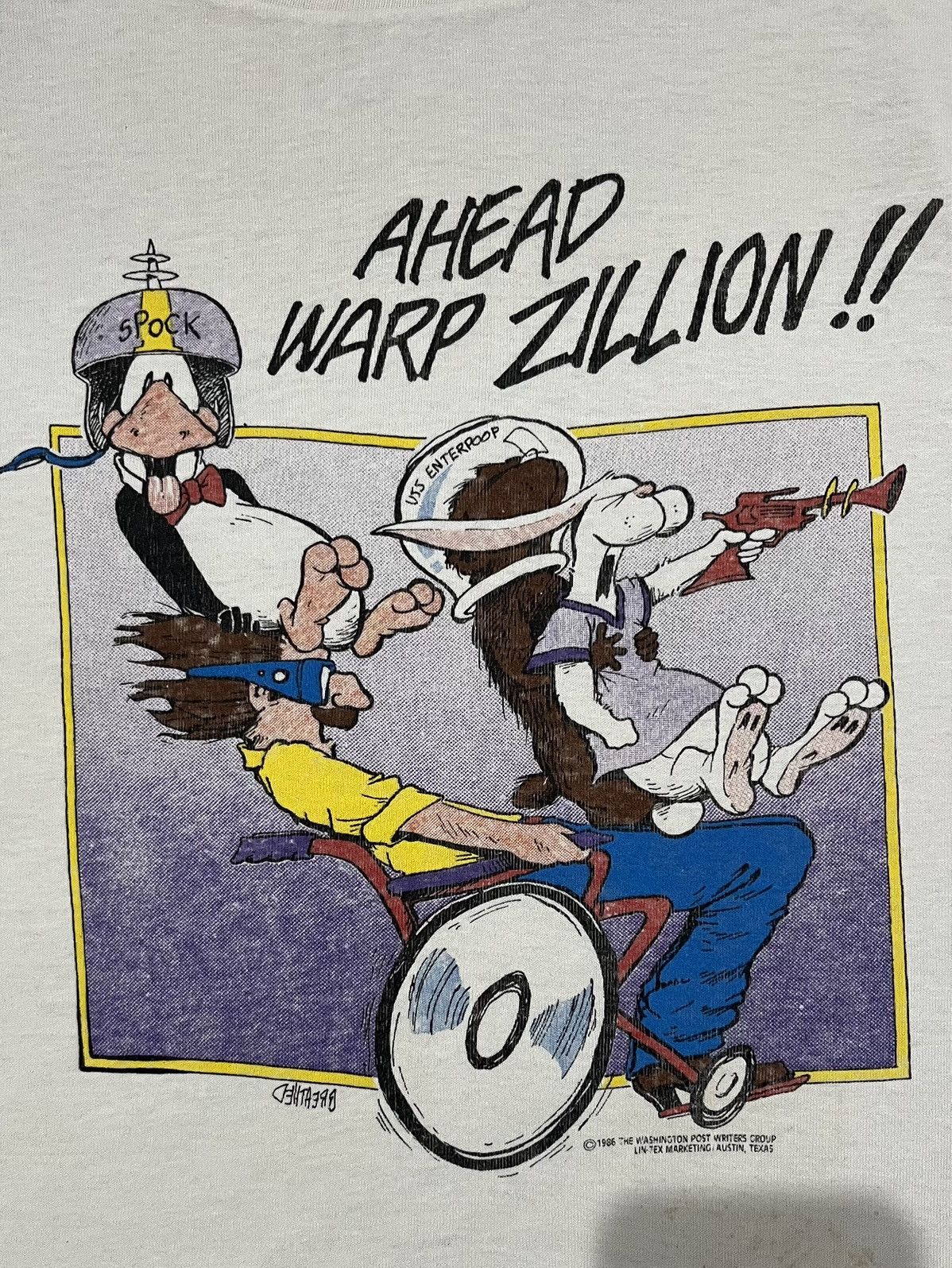 Vintage VTG 1986 AHEAD WARP ZILLION Size US L / EU 52-54 / 3 - 2 Thumbnail