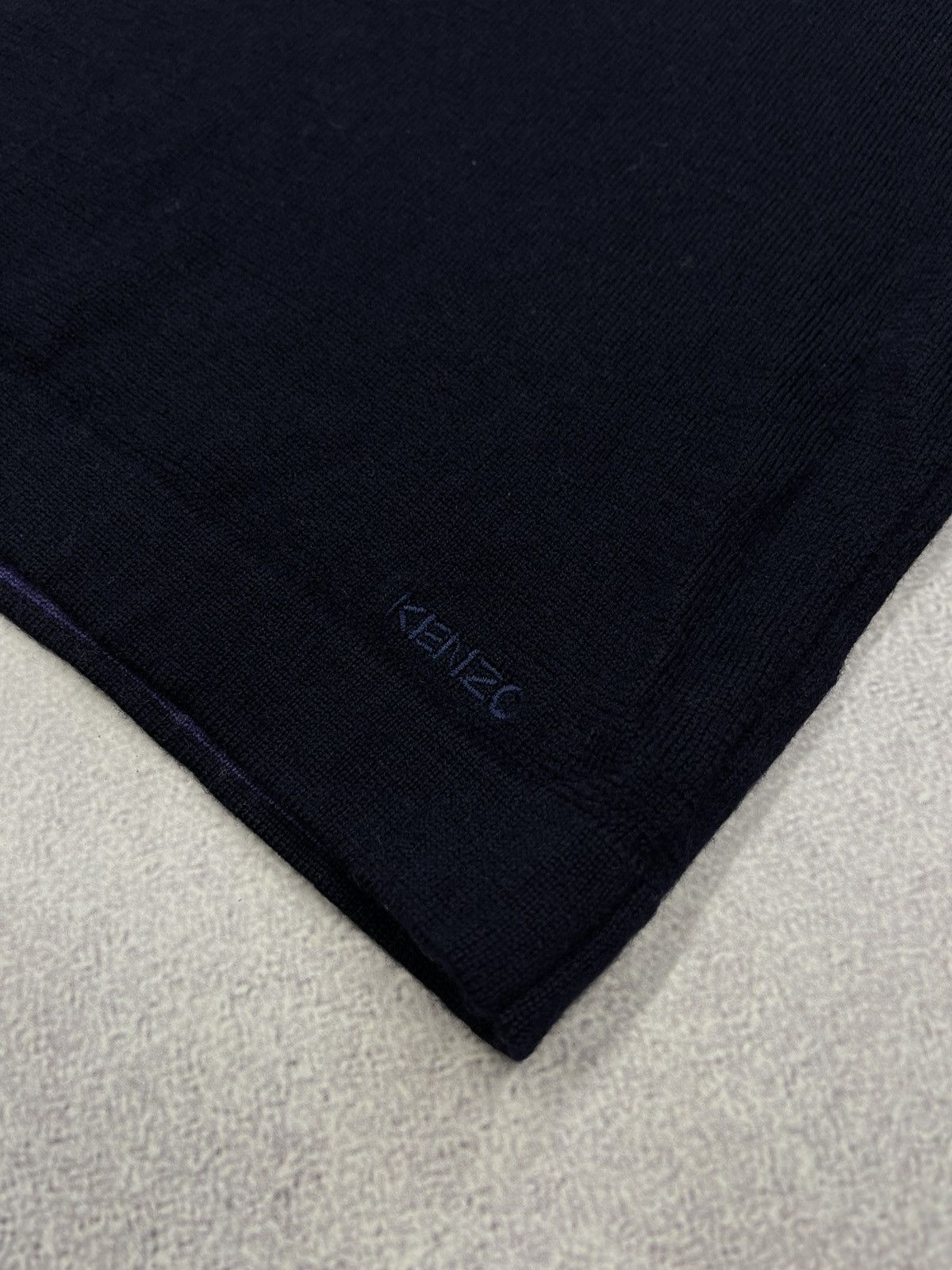 Kenzo Mens Kenzo Homme Sweater Wool Navy Y2K Luxury Size US L / EU 52-54 / 3 - 4 Thumbnail