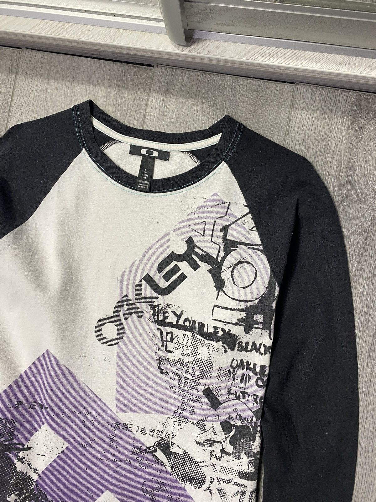 Oakley × Vintage Oakley All Over Printed Long Sleeve Tee Size US M / EU 48-50 / 2 - 2 Thumbnail