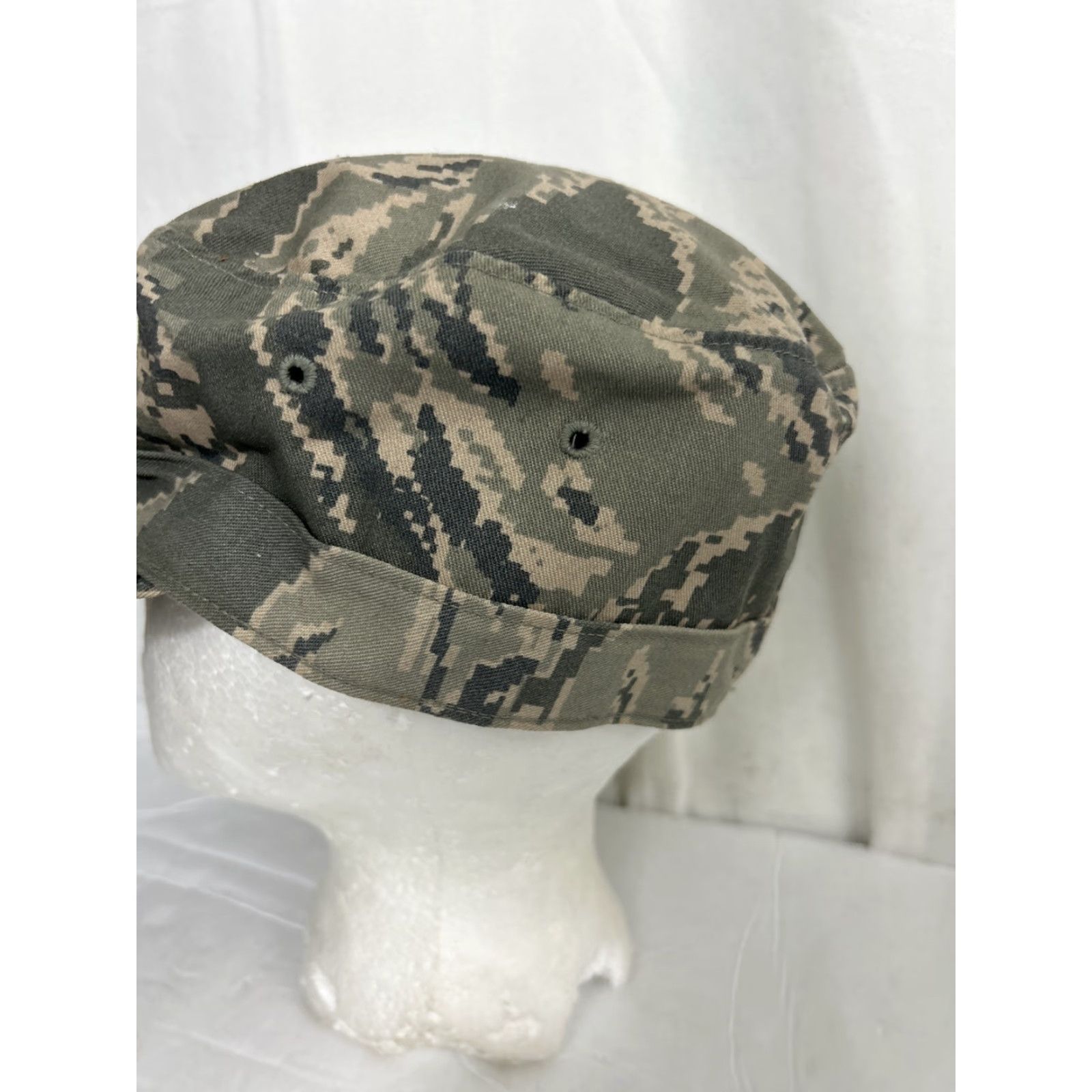 Vintage Air Force Military Utility Cap Hat Digi Camo Size 7-3/8 SPM1C1-07-D-N013 Mens Cap Camouflage Military Size ONE SIZE - 7 Thumbnail