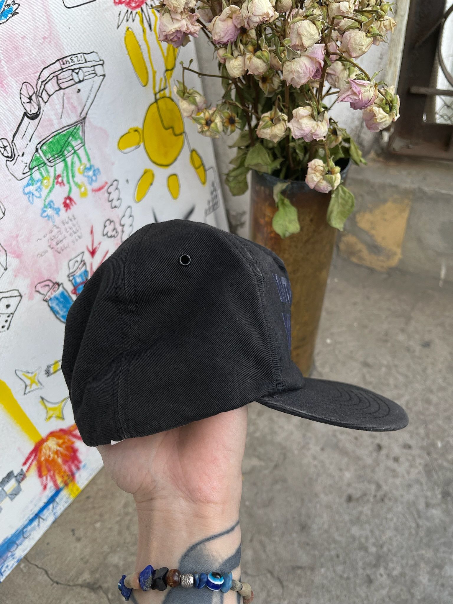 Vintage Vintage 90’s Wayne’s World Snap Back Hat Cap Size ONE SIZE - 4 Thumbnail