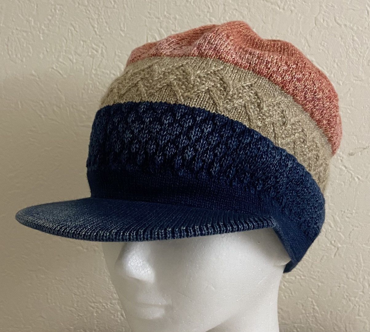 Kapital KAPITAL vintage weathering knit hat Size ONE SIZE - 1 Thumbnail