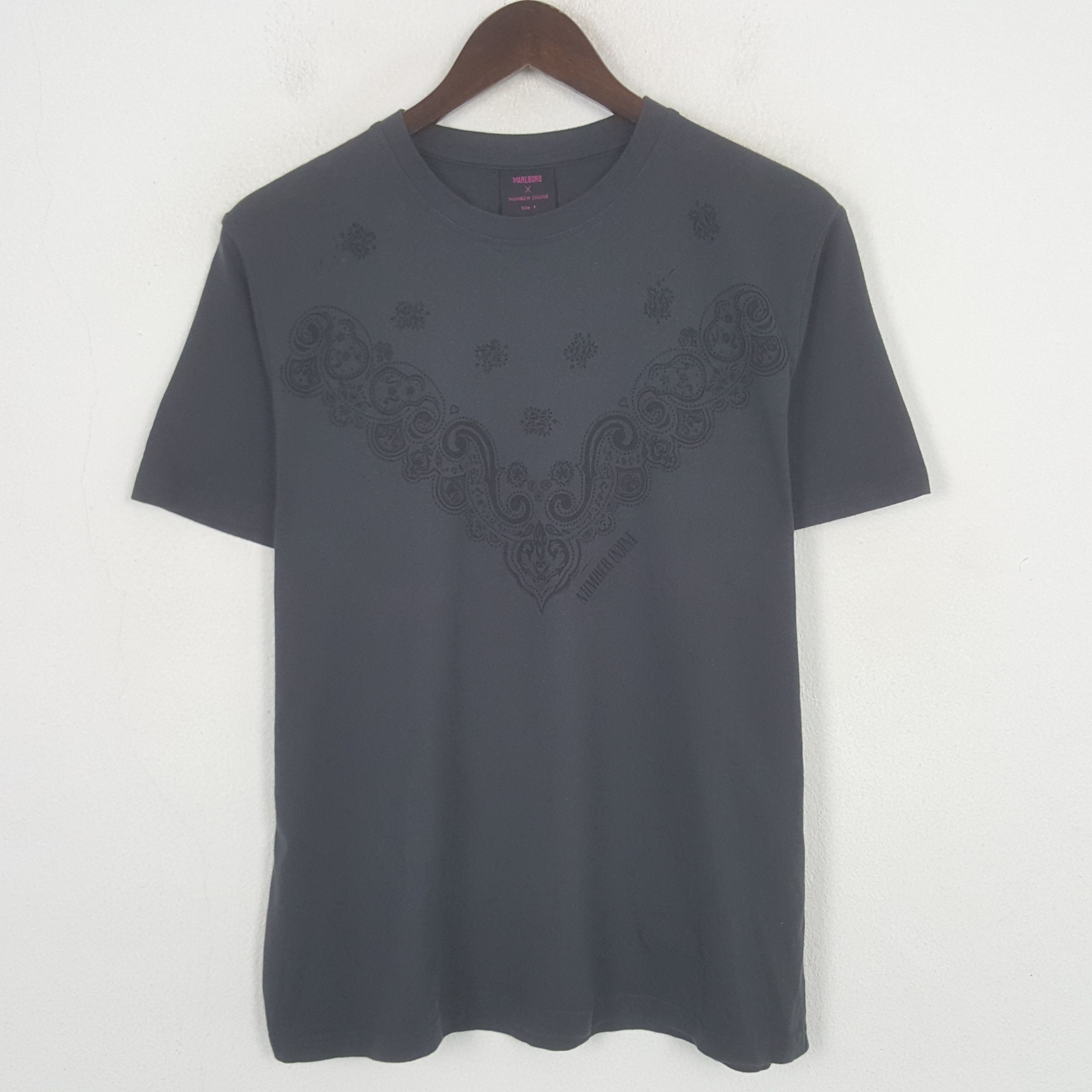 Vintage Number Nine Designer Japanese Tshirt