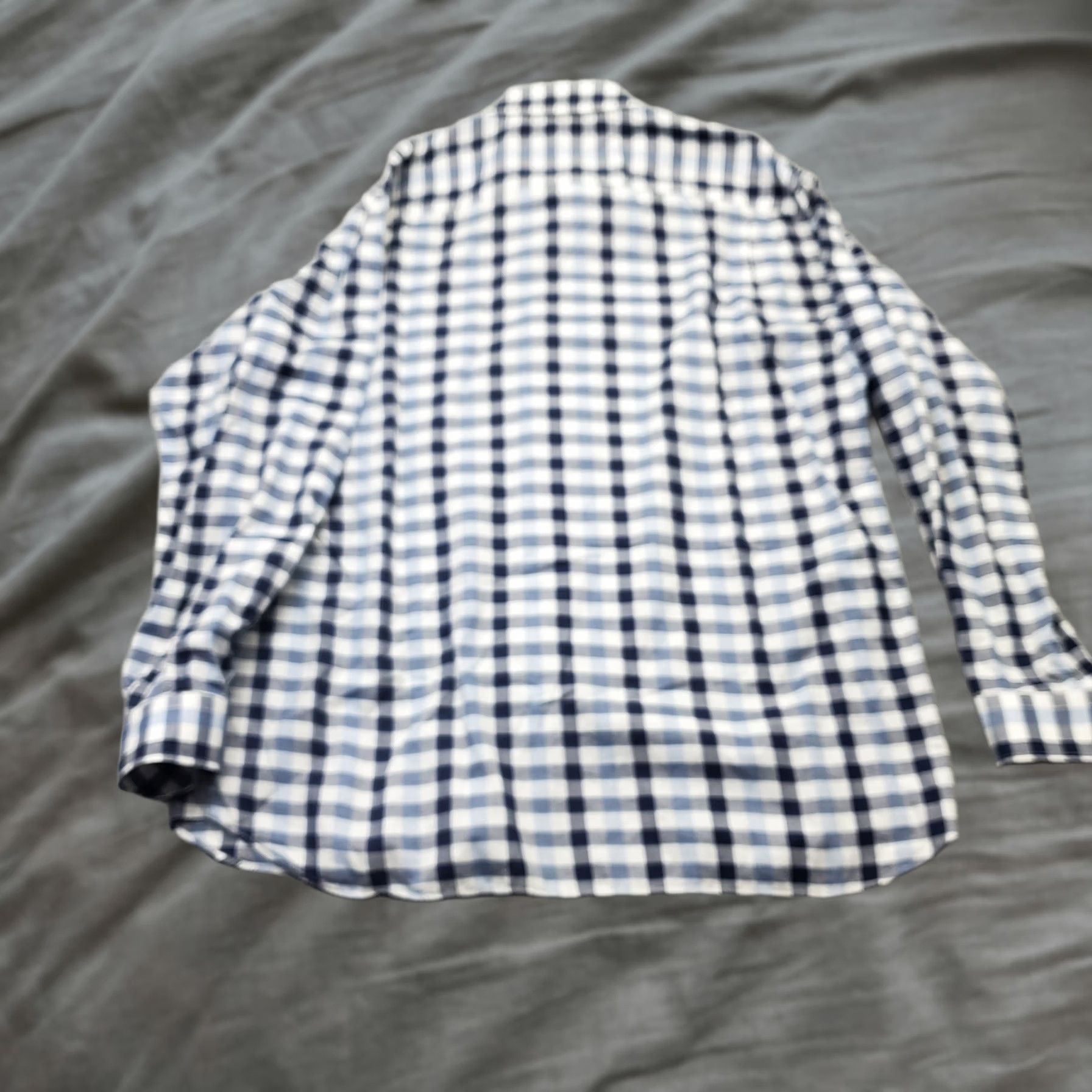 Vintage Paul Fredrick Casual Shirt Mens XXLT Multi Plaid Long Sleeve Button Up Size US XXL / EU 58 / 5 - 1 Thumbnail
