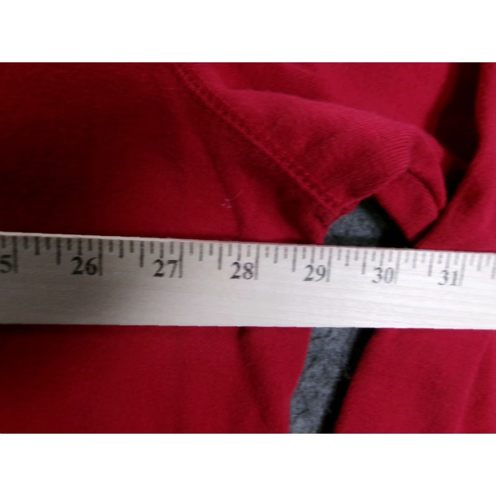 Basic Editions VINTAGE Basic Editions Shirt Men 2XL Red Henley Long Sleeve Classic Outdoor Casual Size US XXL / EU 58 / 5 - 3 Thumbnail