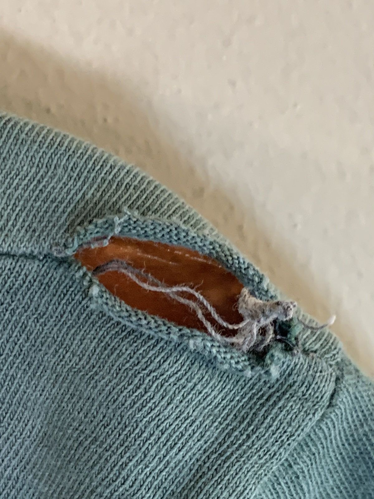 Vintage *RARE* Vintage 1960s Selvedge Pocket Single Stitch T-Shirt Size US M / EU 48-50 / 2 - 11 Thumbnail