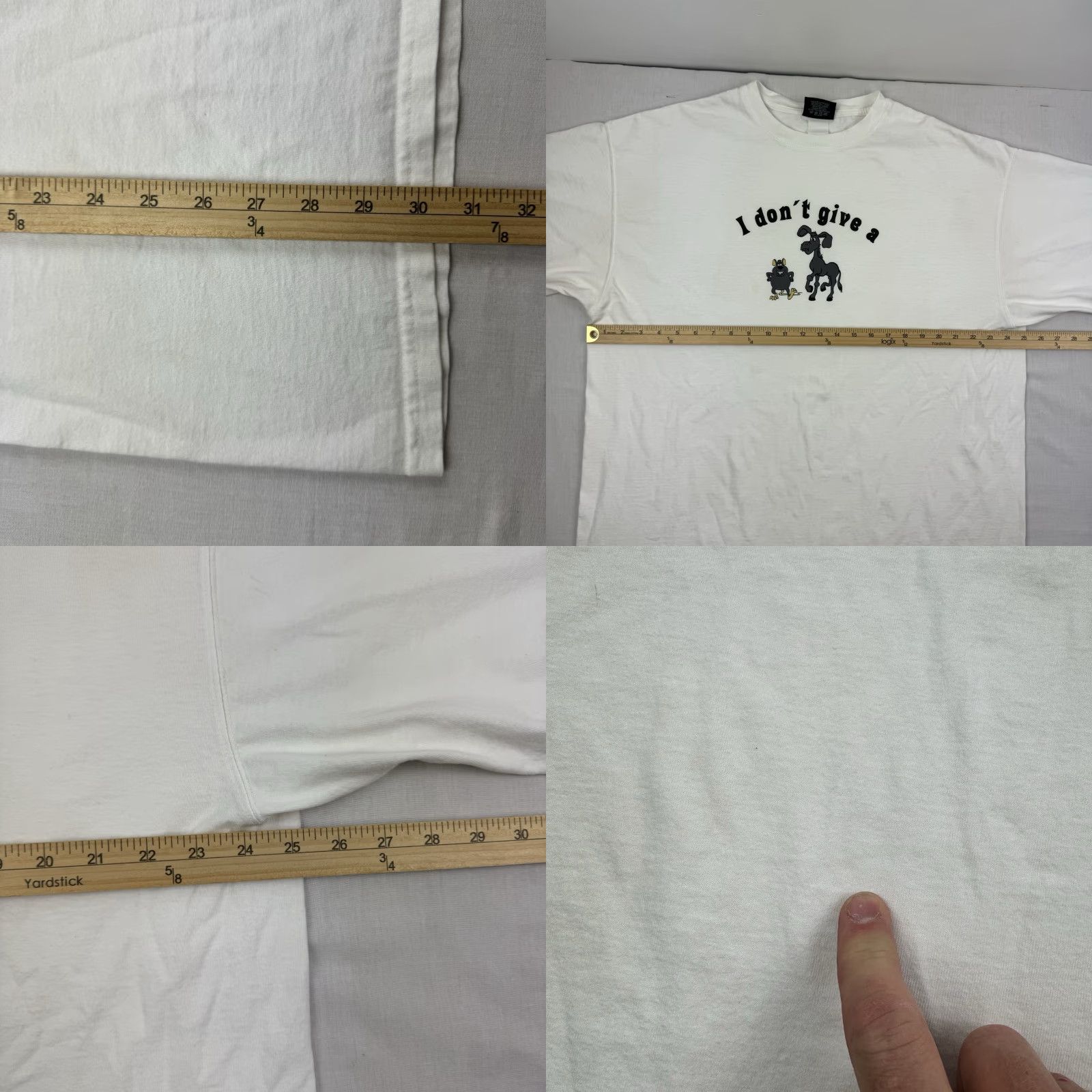 Jansport VINTAGE JanSport T-Shirt Men 2XL White Funny Grunge 90s Y2K Short Sleeve Crew Neck Size US XXL / EU 58 / 5 - 8 Thumbnail