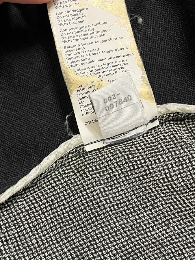 Marithe + Francois Girbaud 2000s Marithé + François Girbaud Black Light Blazer Jacket Size 44R - 11 Thumbnail