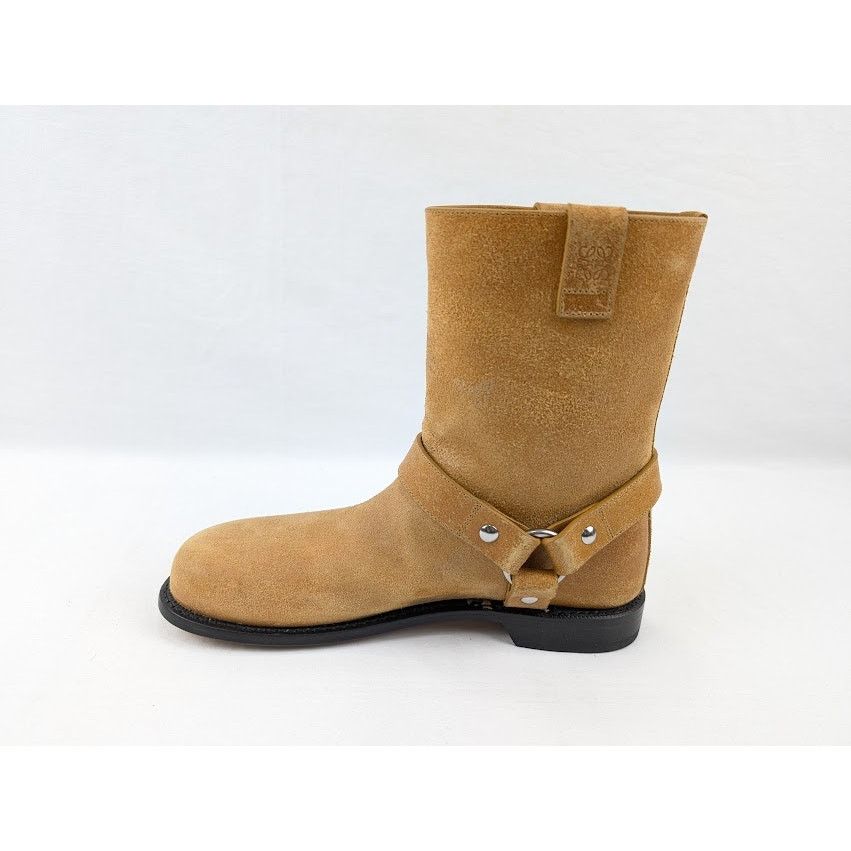 Loewe o1rshd1 Campo Biker Boots in Brown Size US 8 / EU 41 - 8 Thumbnail