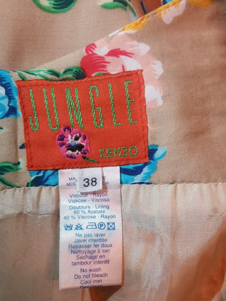 Kenzo Kenzo Vintage Chinese peony dress Size XS / US 0-2 / IT 36-38 - 7 Thumbnail