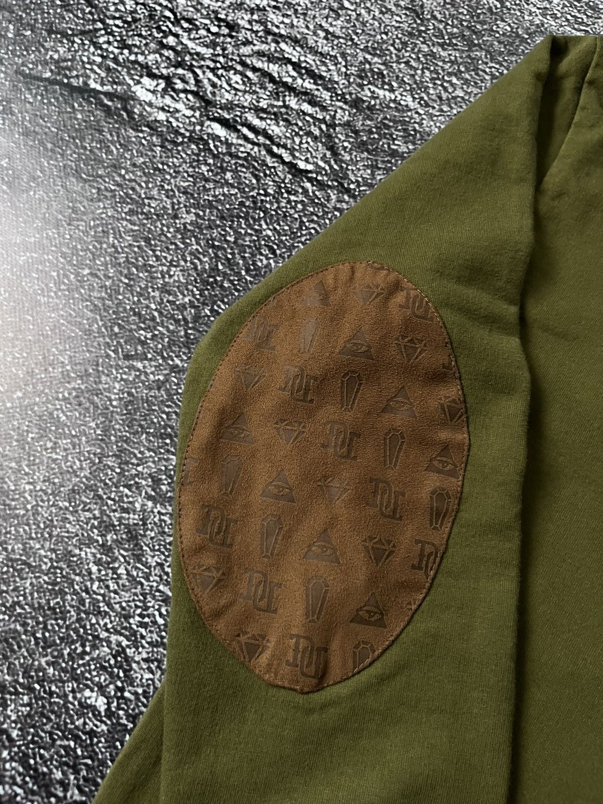Drop Dead Clothing Drop Dead Vintage Womens Olive Sweatshirt Size M / US 6-8 / IT 42-44 - 3 Thumbnail