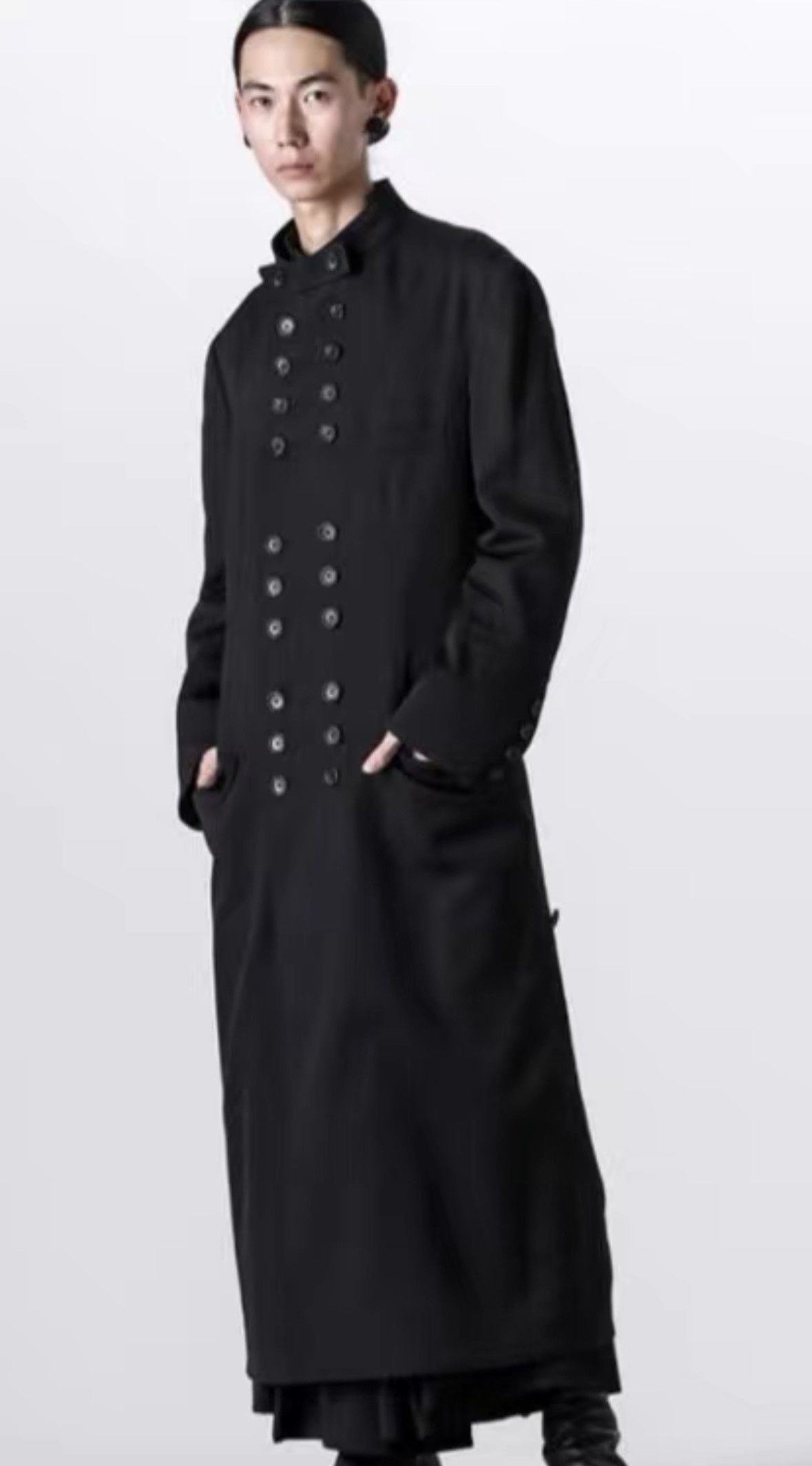 Yohji Yamamoto Yohji Yamamoto Napoleon Coat wxx Size US L / EU 52-54 / 3 - 8 Thumbnail