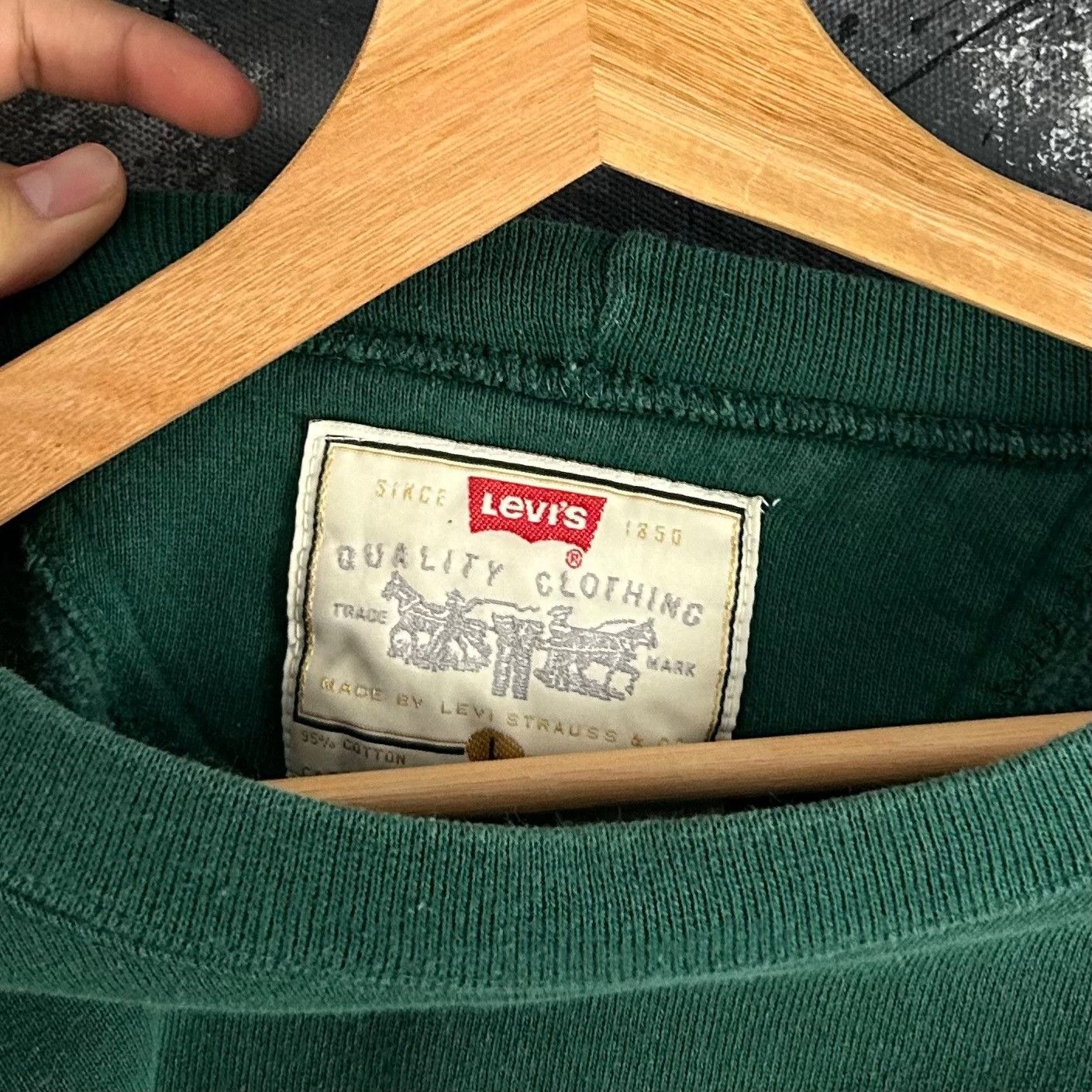 Levi's × Vintage Vintage Levi’s earth tone sweatshirt Size US XL / EU 56 / 4 - 4 Thumbnail