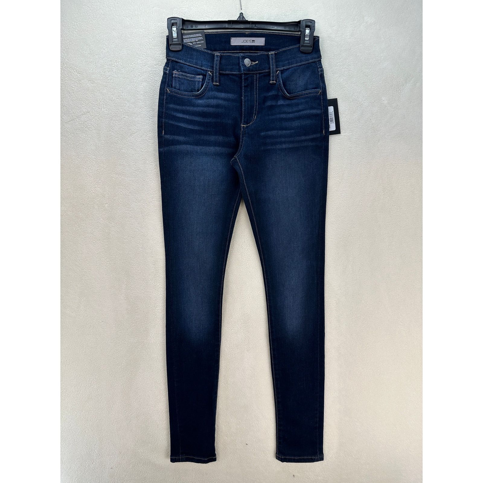 Joe's JOES WOMEN'S 24 FLAWLESS SKINNY JEANS DARK WASH PREMIUM DENI Size 24" / US 00 / IT 34 - 1 Thumbnail