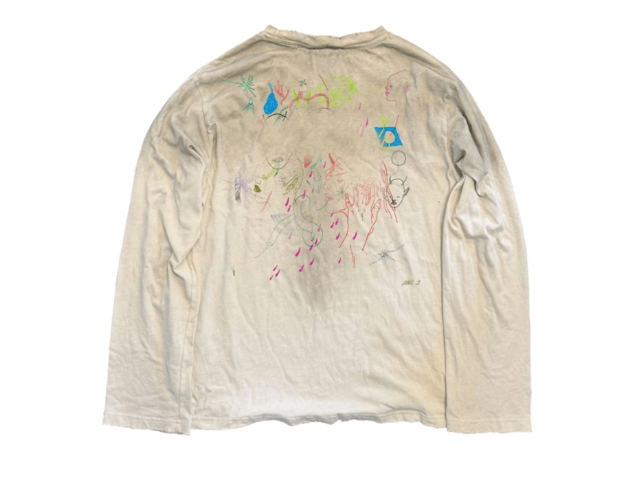 Japanese Brand Destroyed Dirty T Shirt Size US S / EU 44-46 / 1 - 2 Thumbnail