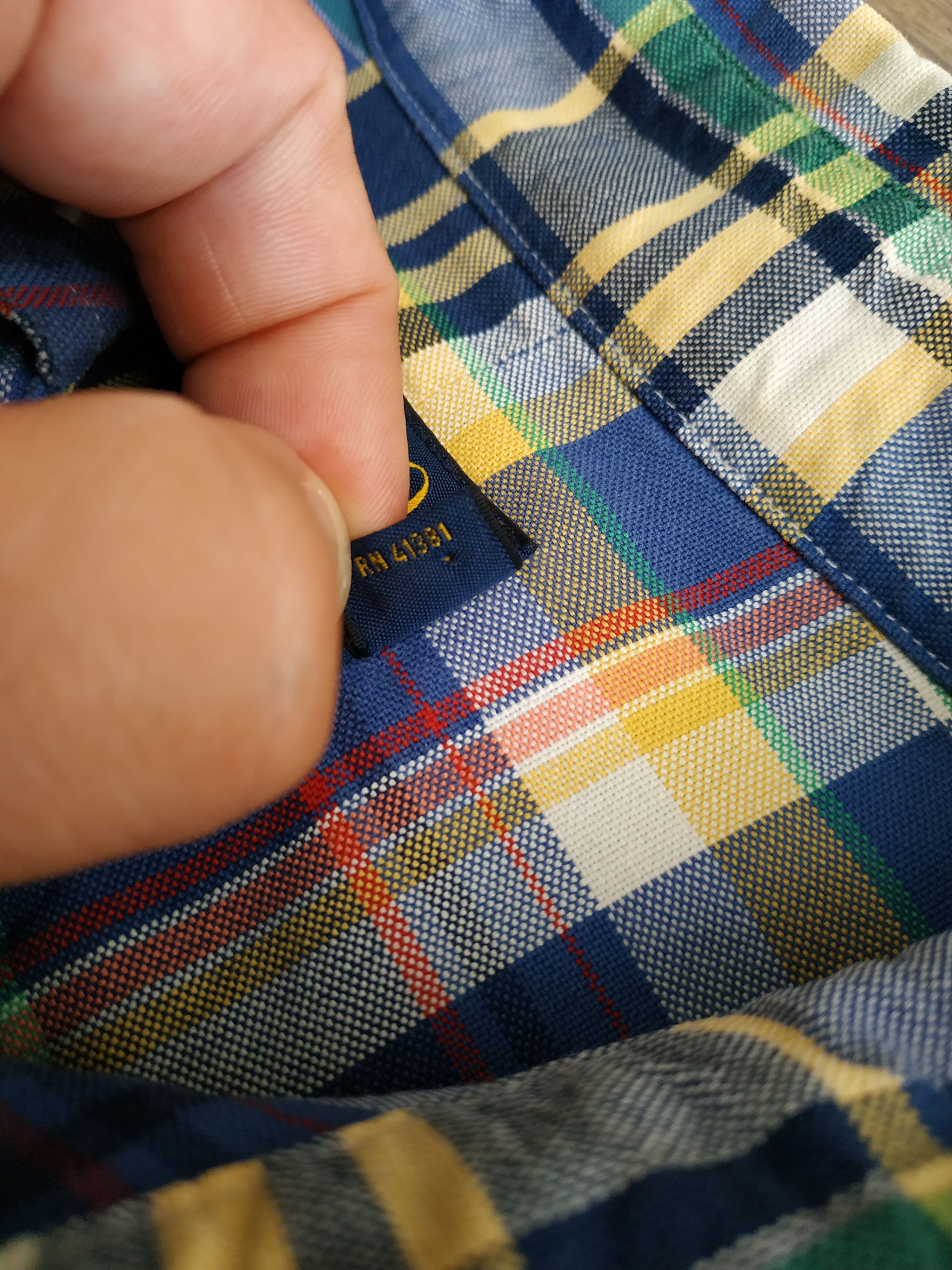 Polo Ralph Lauren Polo Ralph Lauren Men's Checkered Button Up Shirt, s. SMALL Size US S / EU 44-46 / 1 - 11 Thumbnail