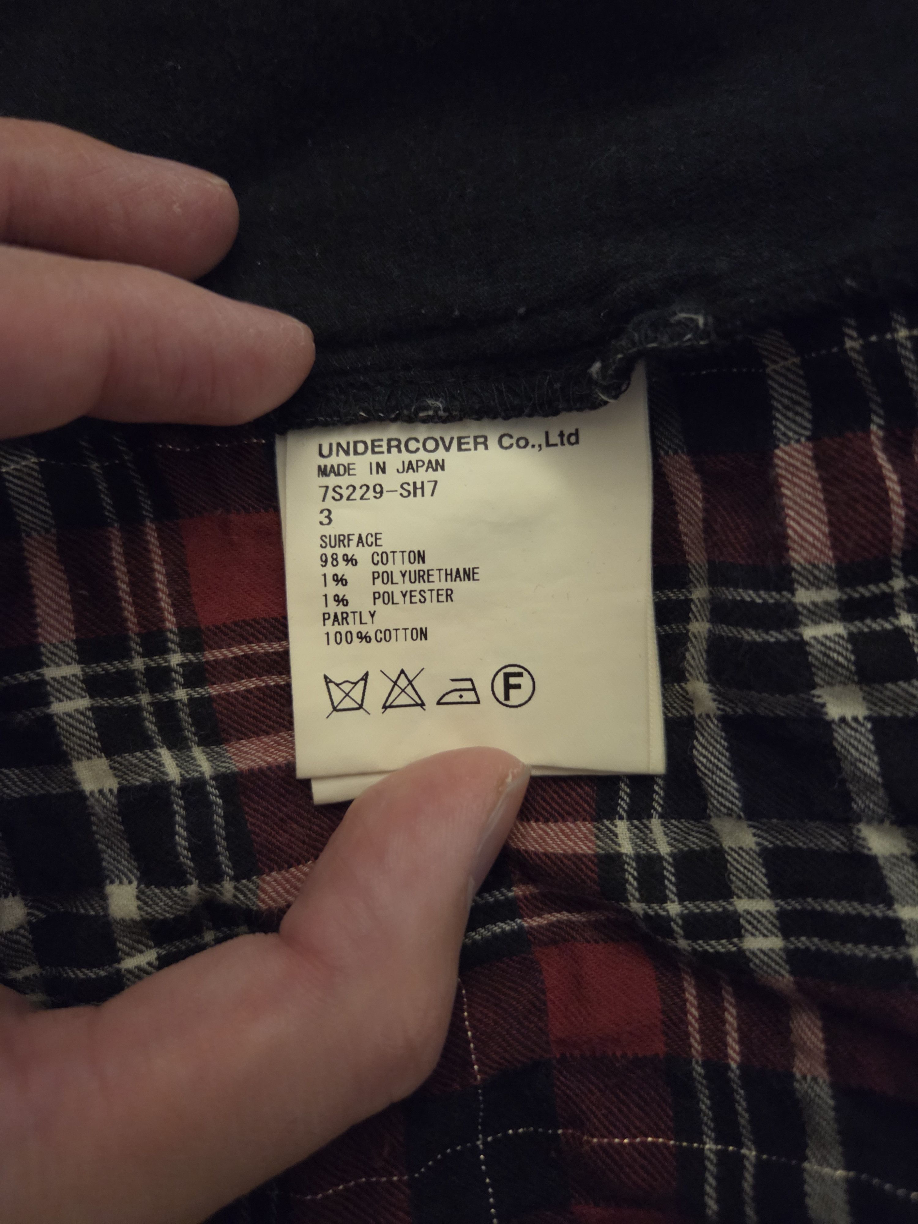 Undercover Zamiang Flannel Size US L / EU 52-54 / 3 - 4 Thumbnail