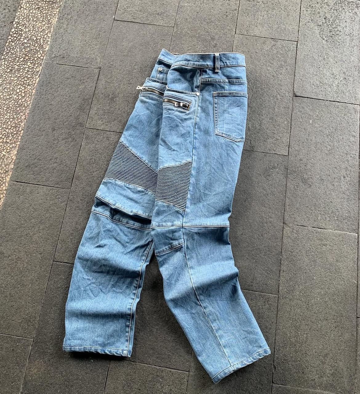 Balmain Balmain biker Jeans Size US 34 / EU 50 - 4 Thumbnail