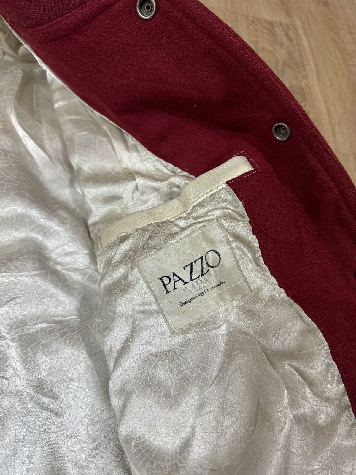 Vintage VINTAGE PAZZO COMPANY VARSITY JACKET Size US L / EU 52-54 / 3 - 5 Thumbnail