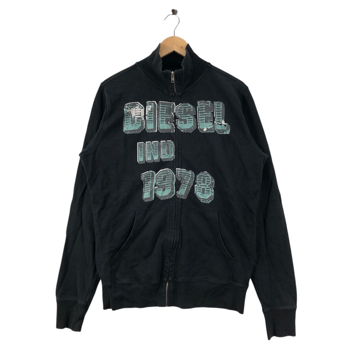 Diesel Italian Designer y2k Design DIESEL IND 1978 Sweater Size US L / EU 52-54 / 3 - 1 Thumbnail