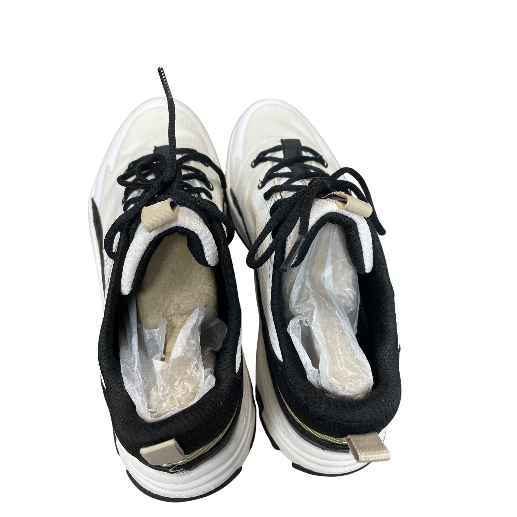 Ryka Womens White Black Athletic Walking Sneakers size 7.5M