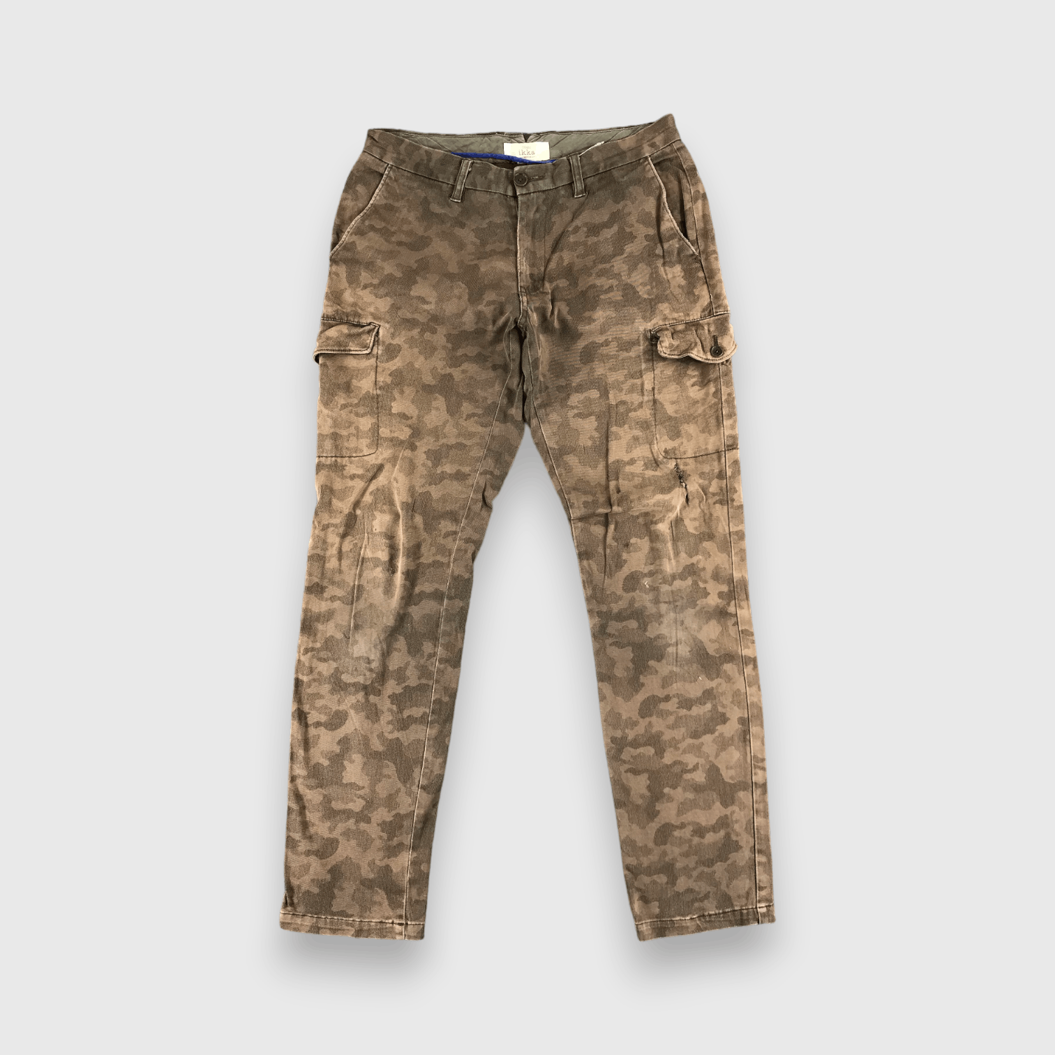 Japanese Brand IKKA Camo Multi Pocket Cargo Pant-J186 Size US 32 / EU 48 - 1 Thumbnail