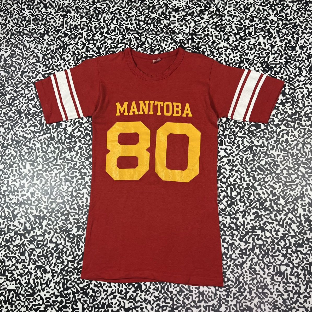 Champion Vintage 80s Champion Manitoba Canada Retro College Jersey Size US M / EU 48-50 / 2 - 1 Thumbnail