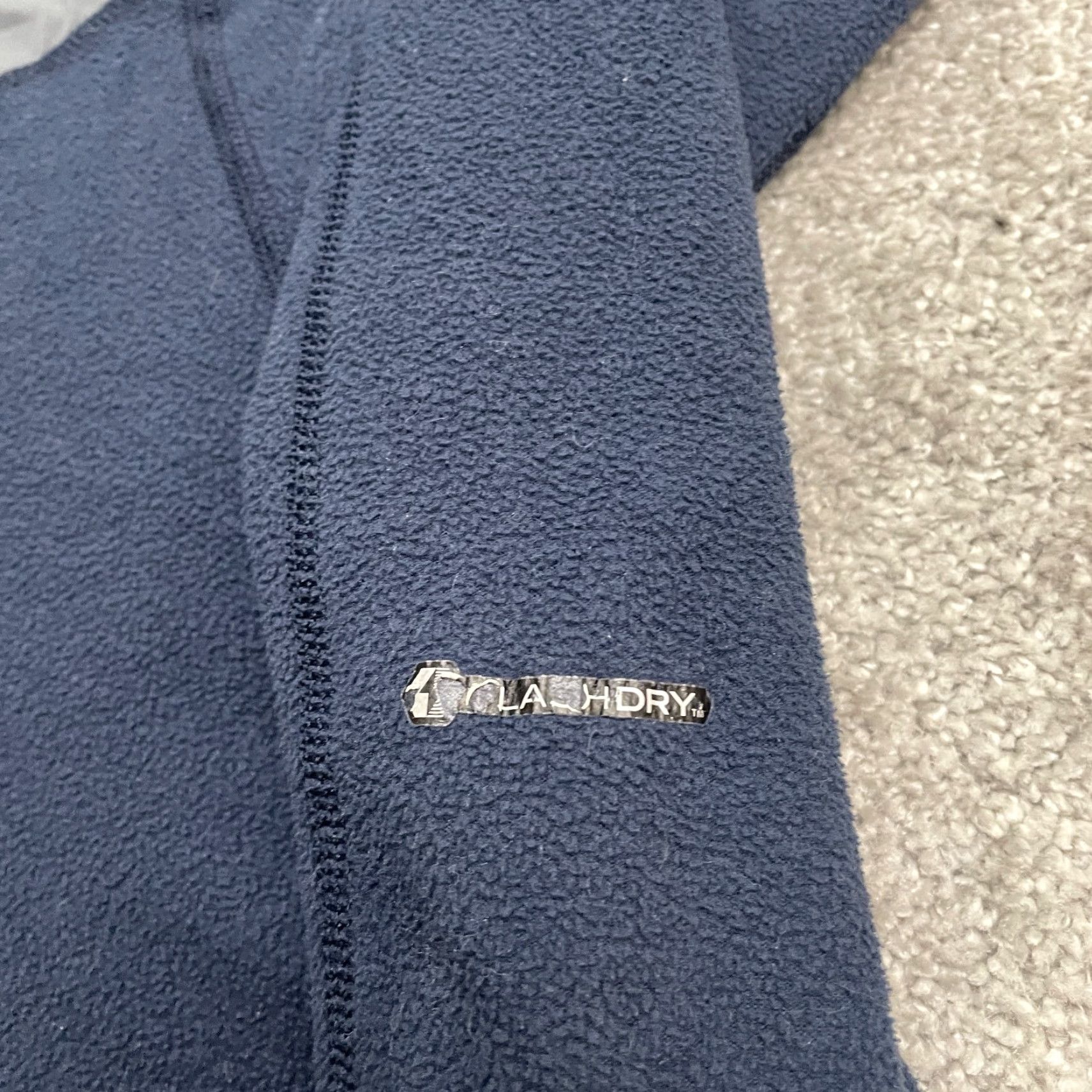 The North Face The North Face Tech Flash Dry Fleece Jacket Mens S Blue 1/2 Zip Pockets Basic Jacket Regular Fit Casual Sports Outdoor Shirt Size US S / EU 44-46 / 1 - 5 Thumbnail