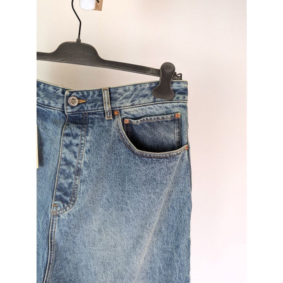 Vetements o1rshd1 Denim Jeans in Indigo Blue Size US 34 / EU 50 - 5 Thumbnail