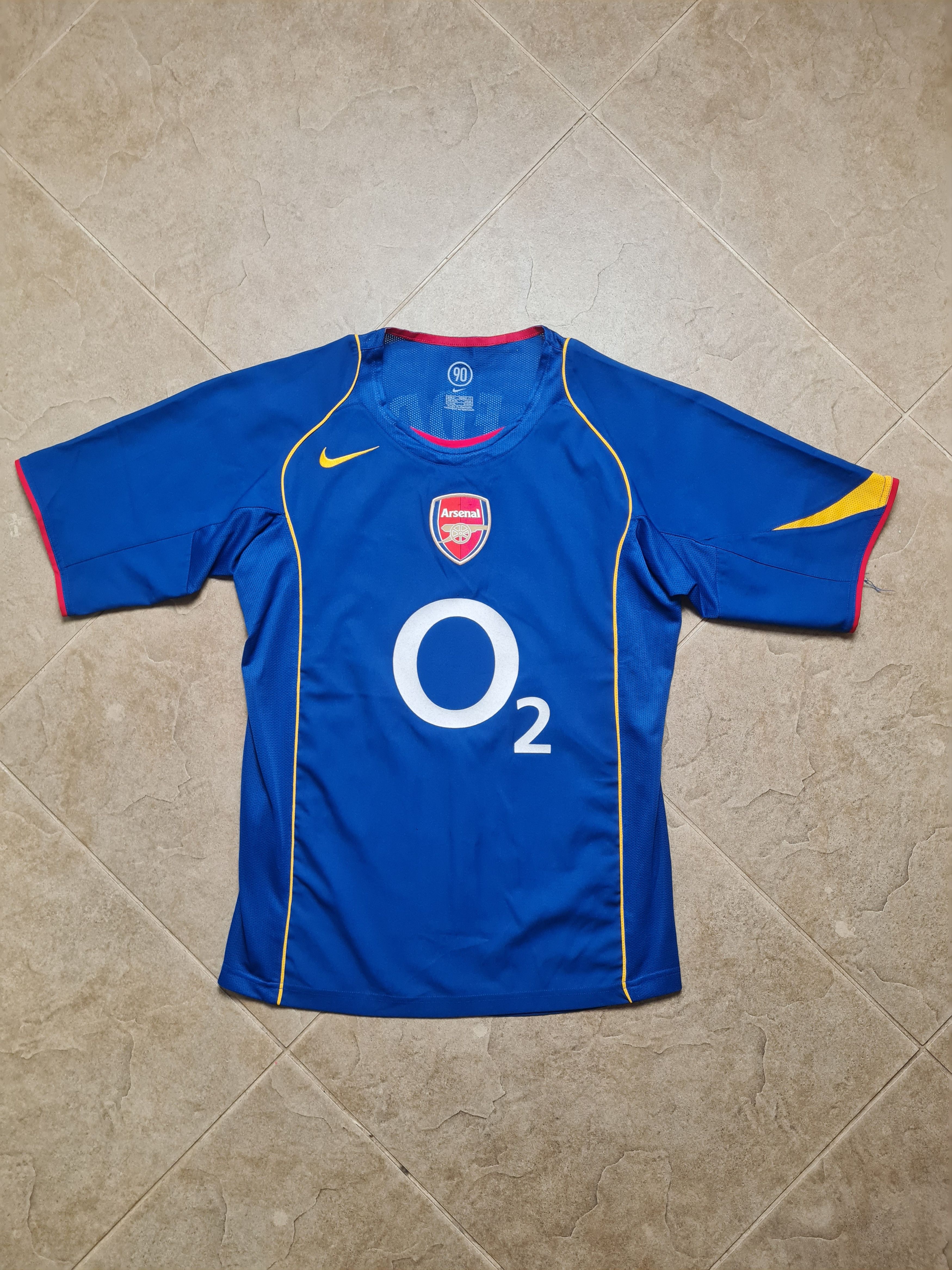 Nike Jersey Nike Arsenal 2004-2005 Rare Away Kit Soccer Shirt #8 Size US S / EU 44-46 / 1 - 1 Thumbnail