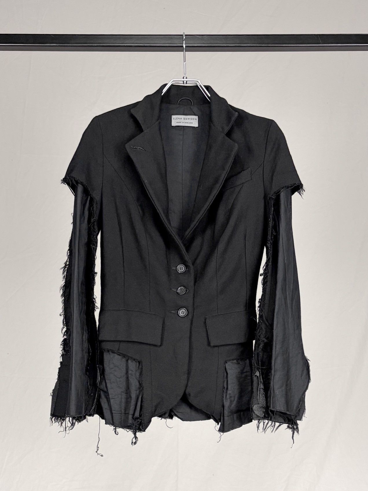 Elena Dawson Elena Dawson Deconstructed Wool Jacket Size S / US 4 / IT 40 - 2 Thumbnail