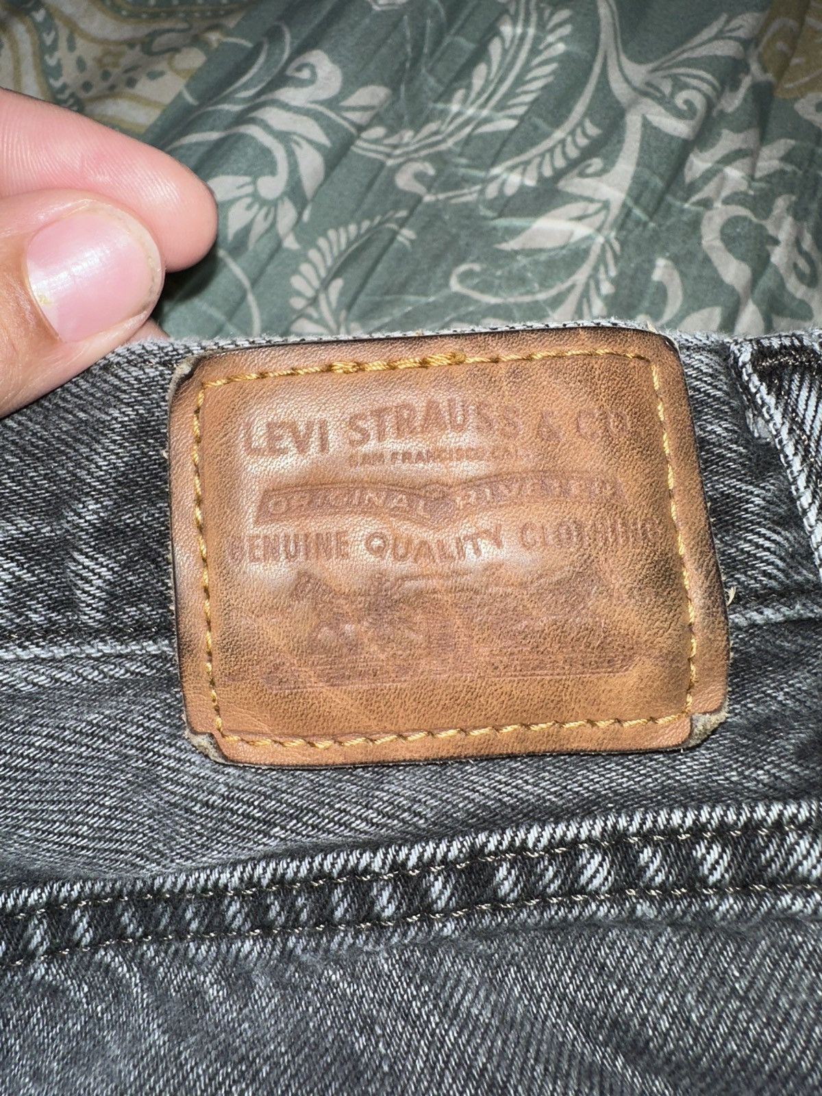 Levi's Vintage Clothing VINTAGE levi baggy fit jeans Size US 31 - 4 Thumbnail