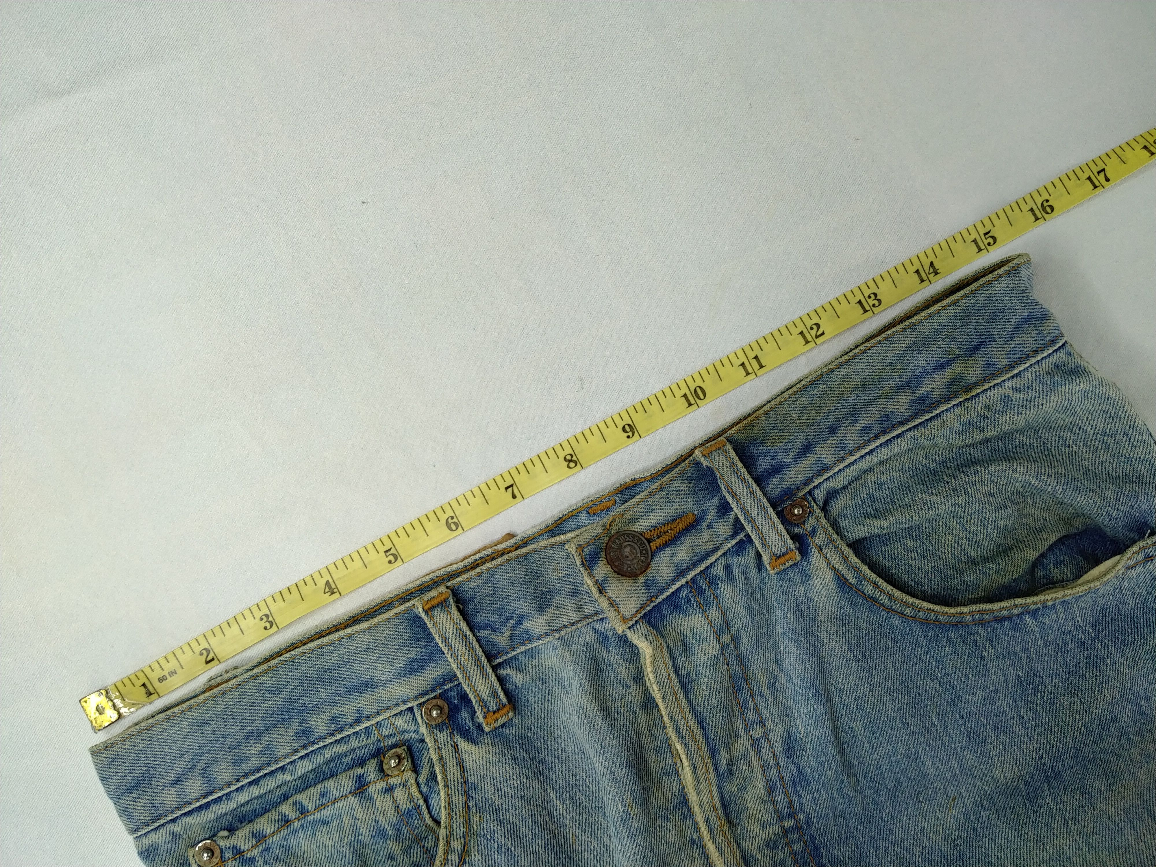 Levi's 90s Vintage Levi's 501 USA Rusty Denim 30x30 -JN525 Size US 30 / EU 46 - 5 Thumbnail