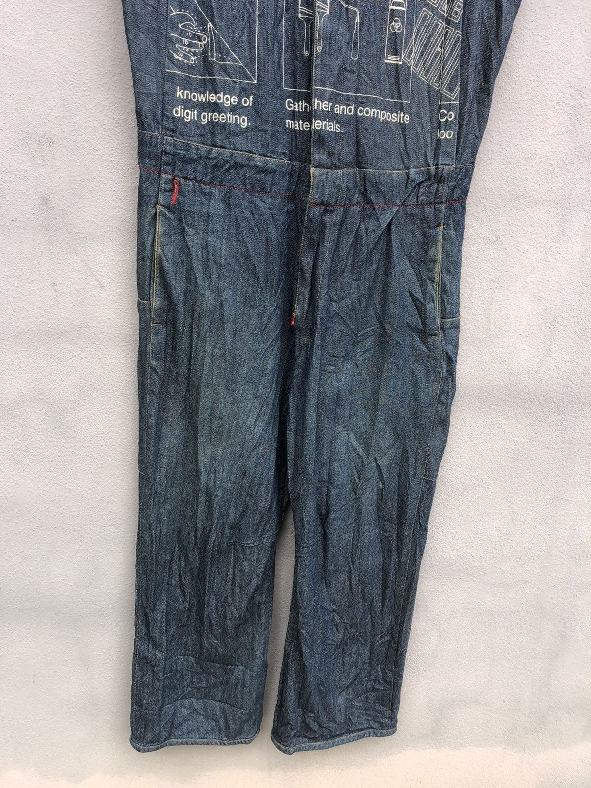 Ecko Unltd. Ecko Unltd Denim Coverall Size 22" - 5 Thumbnail