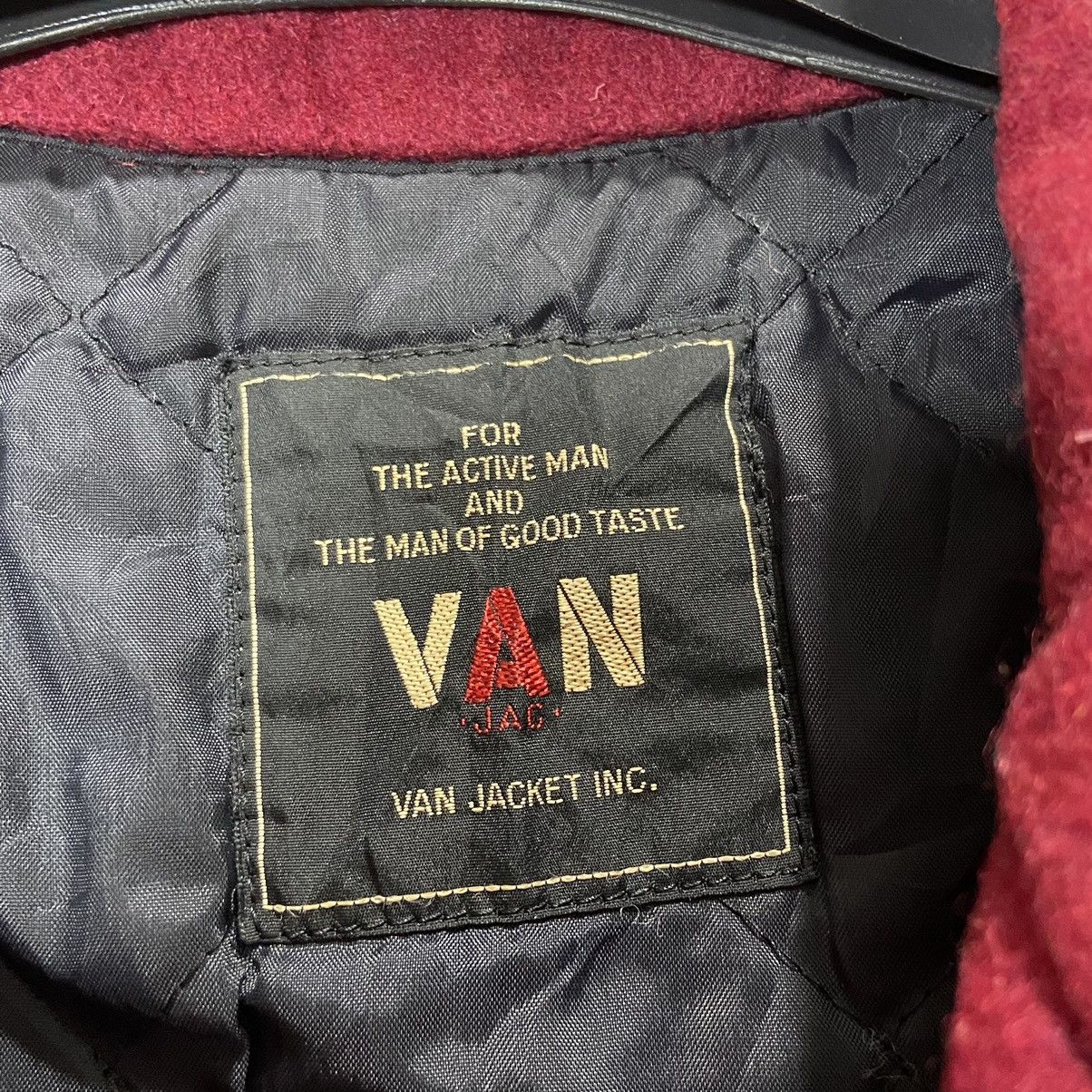 Japanese Brand Vintage VAN JAC Long Varsity Wol Jacket Size US M / EU 48-50 / 2 - 4 Thumbnail