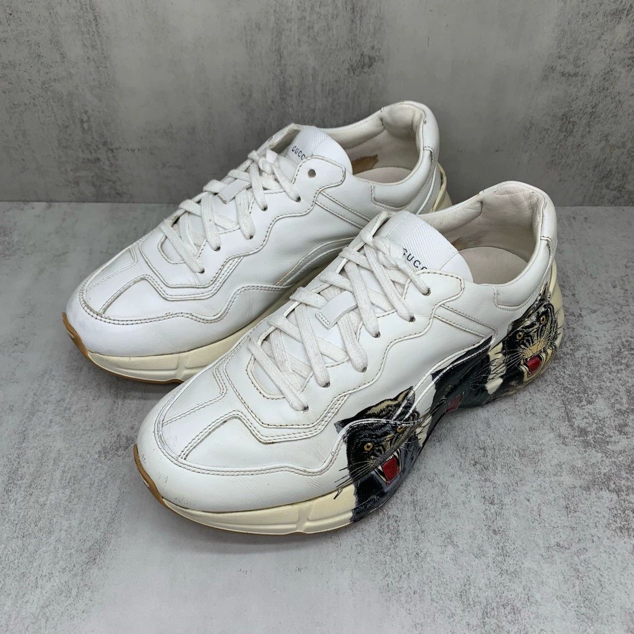 Gucci Gucci tiger chunky sneakers Size US 6.5 / EU 39-40 - 5 Thumbnail