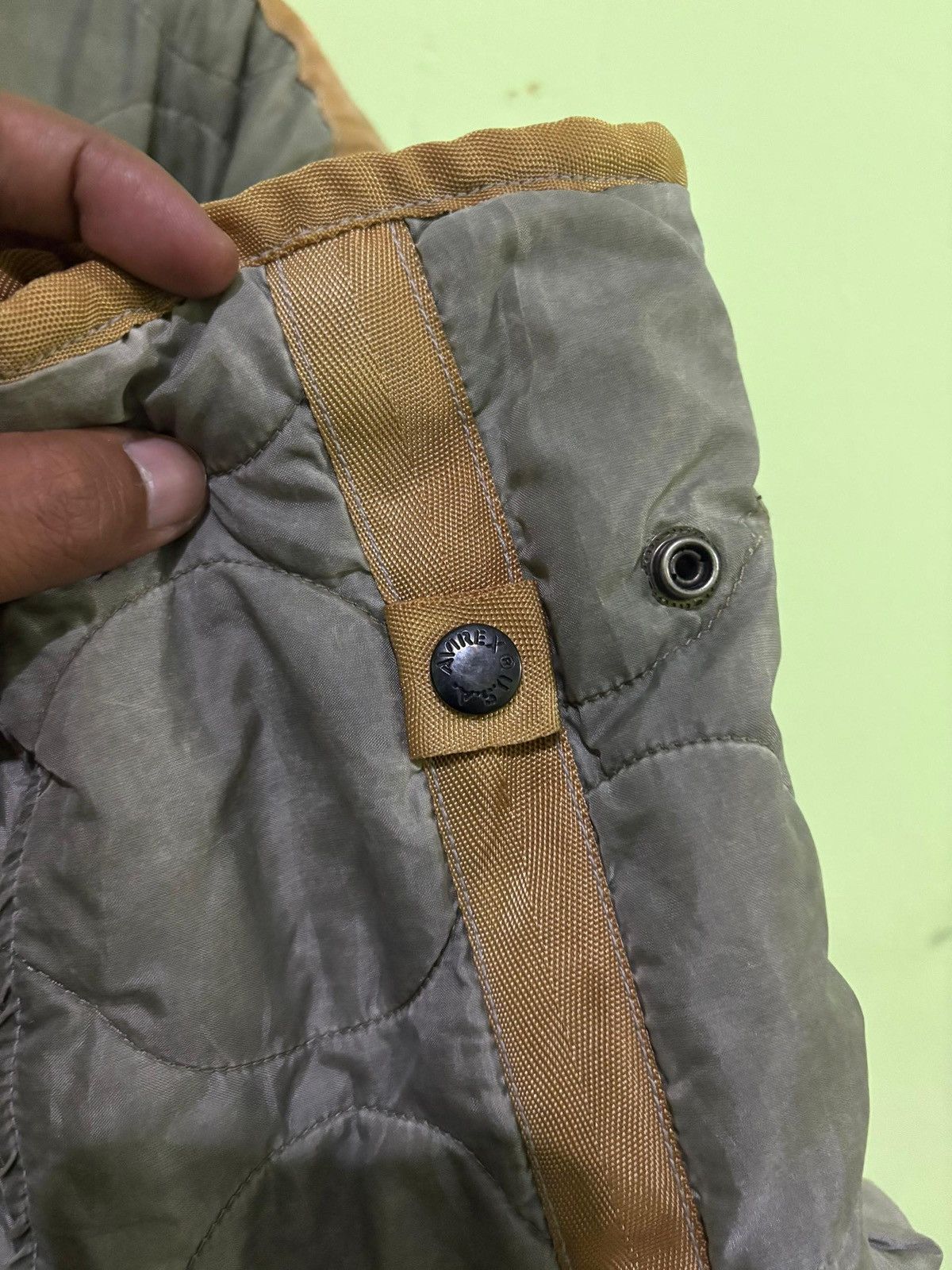 Avirex VTG Avirex Quilted Jacket Sherpa inner Design Size US M / EU 48-50 / 2 - 14 Thumbnail