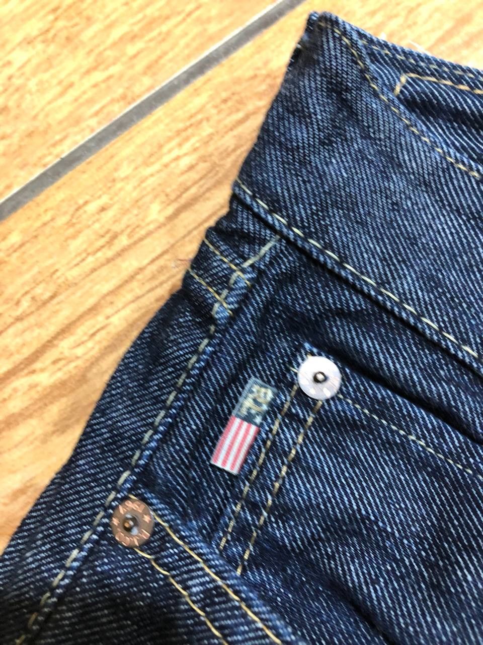 Polo Ralph Lauren Men's RALPH LAUREN MERCER Slim Straight Jeans Navy Blue Size US 30 / EU 46 - 12 Thumbnail