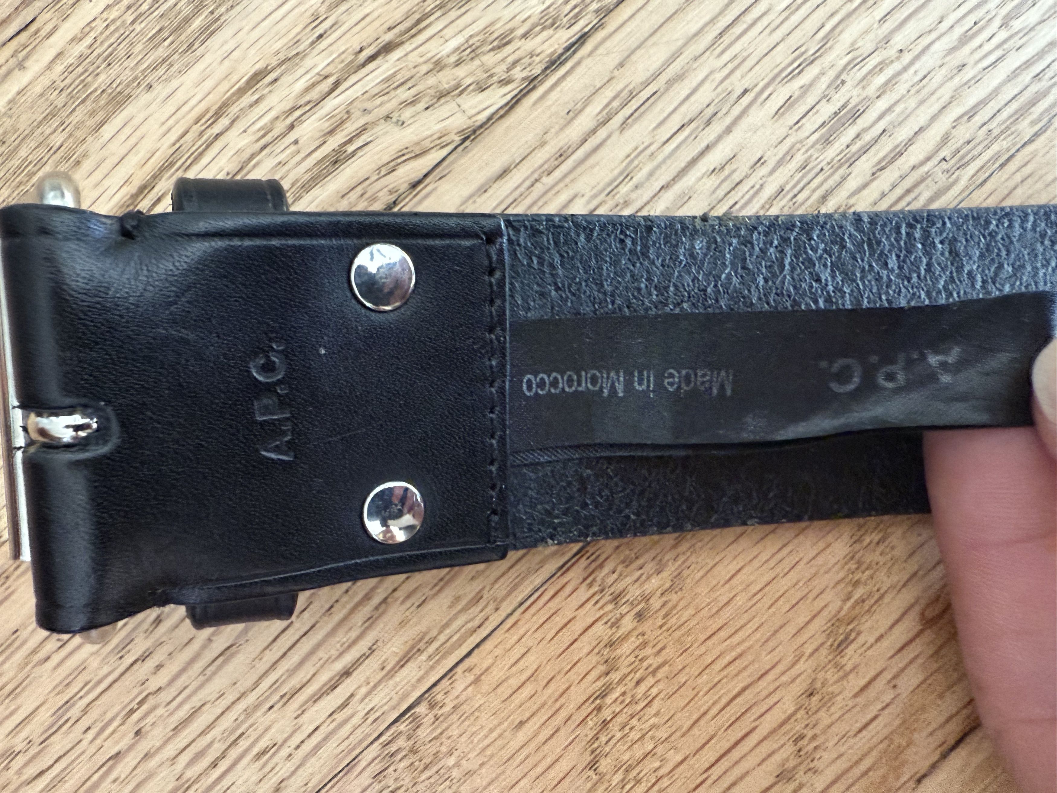 Adidas APC Black Belt Size ONE SIZE - 4 Thumbnail