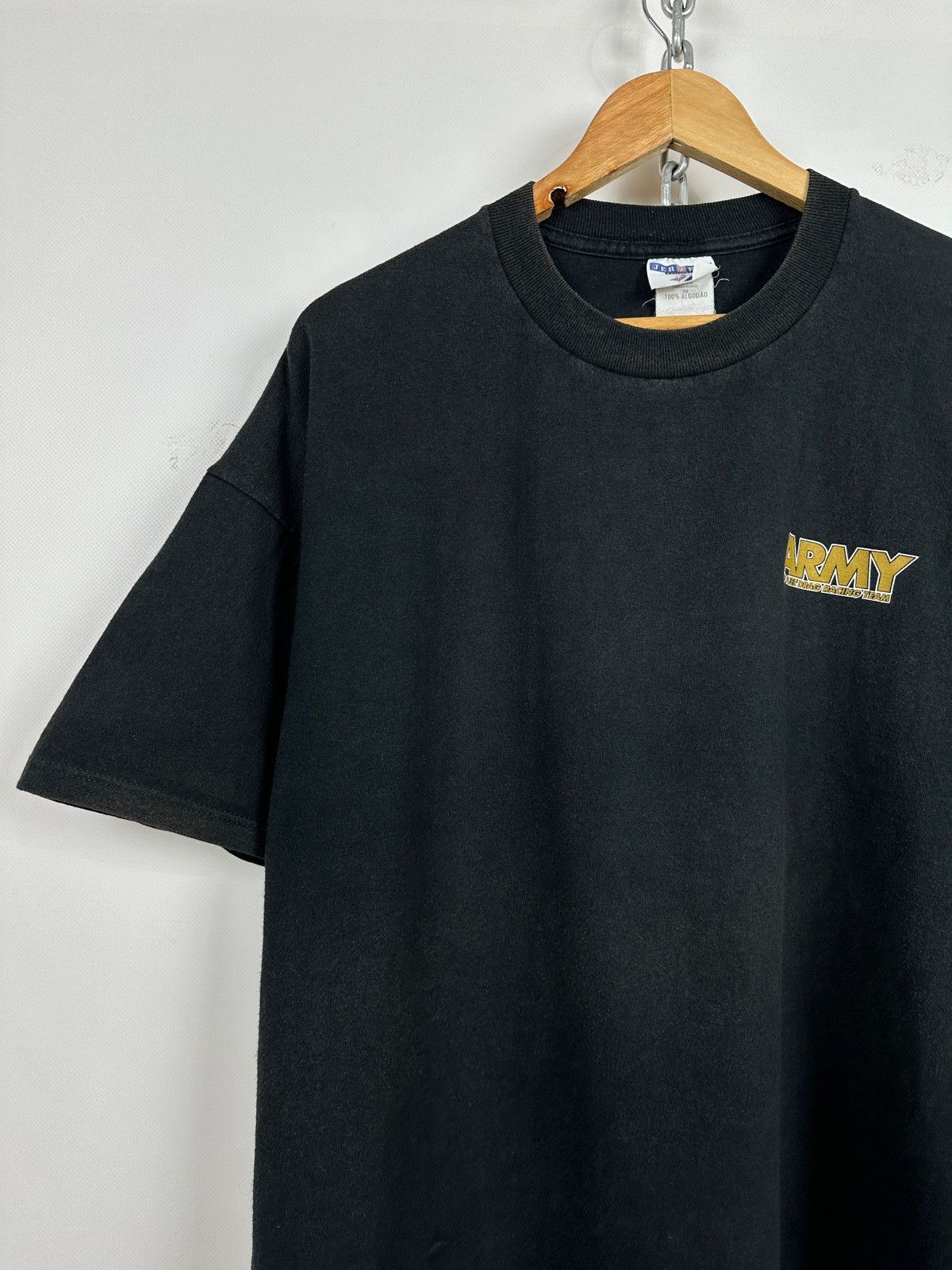 NASCAR Vintage Tony Schumacher US Army Drag Racing NHRA T-Shirt Size US XL / EU 56 / 4 - 12 Thumbnail