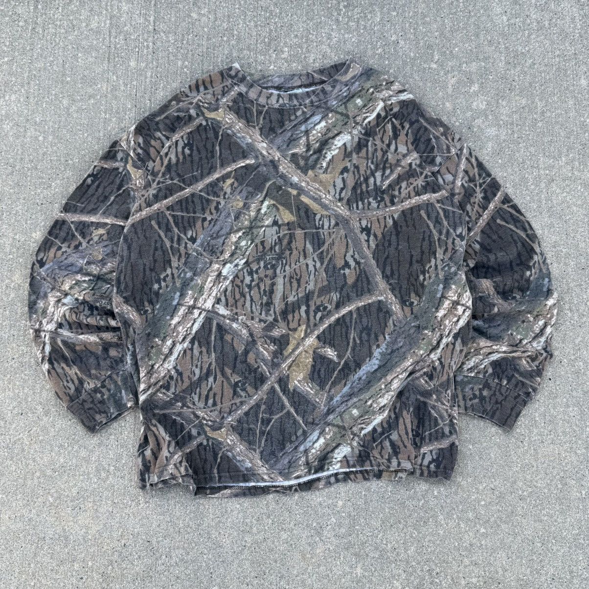 Mossy Oaks Vintage Y2K Shadow Branch Mossy Oak Camo Hunting LS T-Shirt Size US XL / EU 56 / 4 - 2 Thumbnail